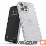 Nugarėlės dėklai Adidas  Adidas OR Protective Clear Case Glitter for iPhone 13 Pro Max - Transparent Silver 