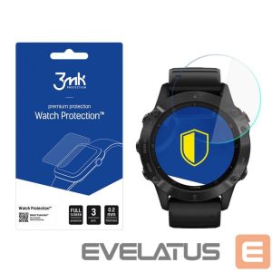 Apsauginiai stiklai 3MK - Garmin Fenix 6 Pro - 3mk Watch Protection  v. FlexibleGlass Lite 