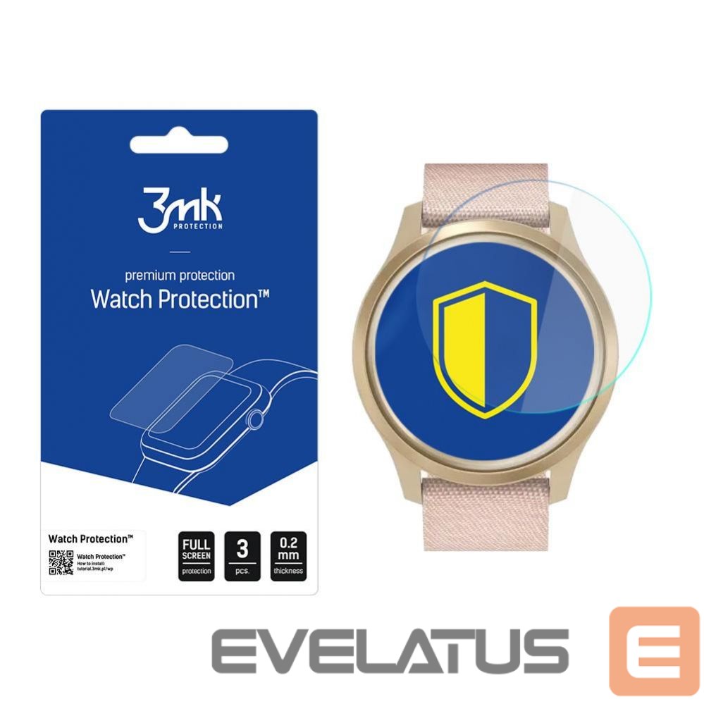 Apsauginiai stiklai 3MK Garmin Vivomove Style 42mm - 3mk Watch Protection v. ARC+