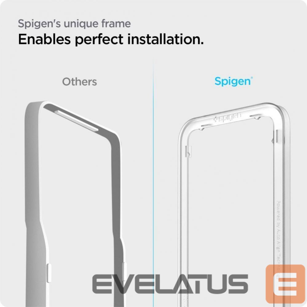 Apsauginiai stiklai Spigen Spigen ALM Glass FC Tempered Glass for Samsung Galaxy M53 5G - Black