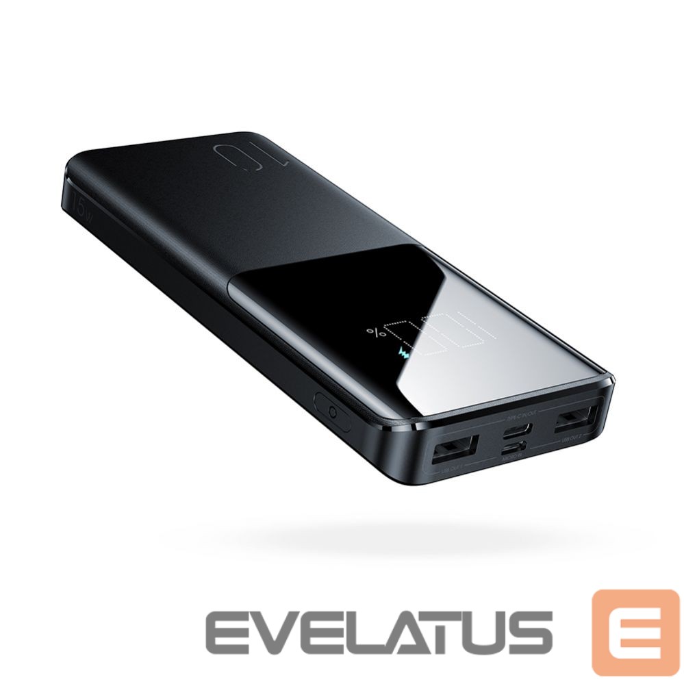 Išorinė baterija Joyroom Joyroom powerbank 15W 10000mAh PD QC3.0 AFC black (JR-T013)