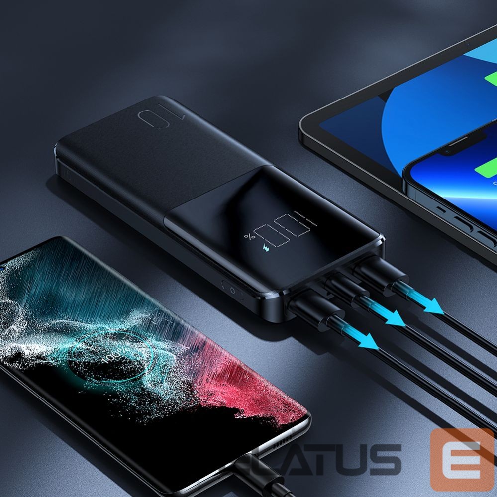 Išorinė baterija Joyroom Joyroom powerbank 15W 10000mAh PD QC3.0 AFC black (JR-T013)