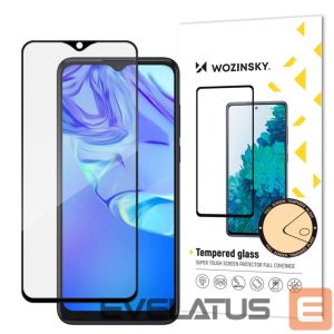 Nugarėlės dėklai Wozinsky  Wozinsky super durable Full Glue tempered glass full screen with frame Case Friendly TCL 305 black 