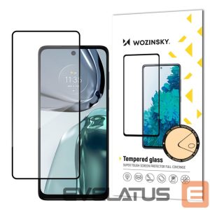 Nugarėlės dėklai Wozinsky  Wozinsky Full Glue Tempered Glass for Motorola Moto G62 