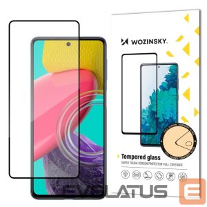 Nugarėlės dėklai Wozinsky  Wozinsky Full Glue Tempered Glass for Samsung Galaxy M53 5G 