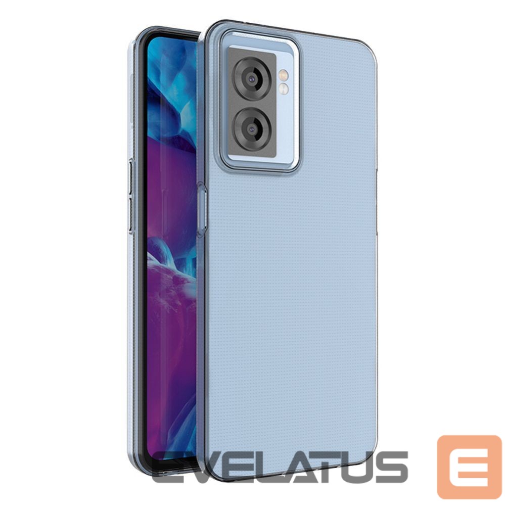 Nugarėlės dėklai Hurtel Ultra Clear 0.5mm Case for Oppo A57 5G / A57 / A77 5G / A77 / K10 5G, Realme V23 5G / Narzo 50 5G / Q5i 5G Thin Cover Transparent