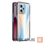 Nugarėlės dėklai Hurtel  Black || Transparent 