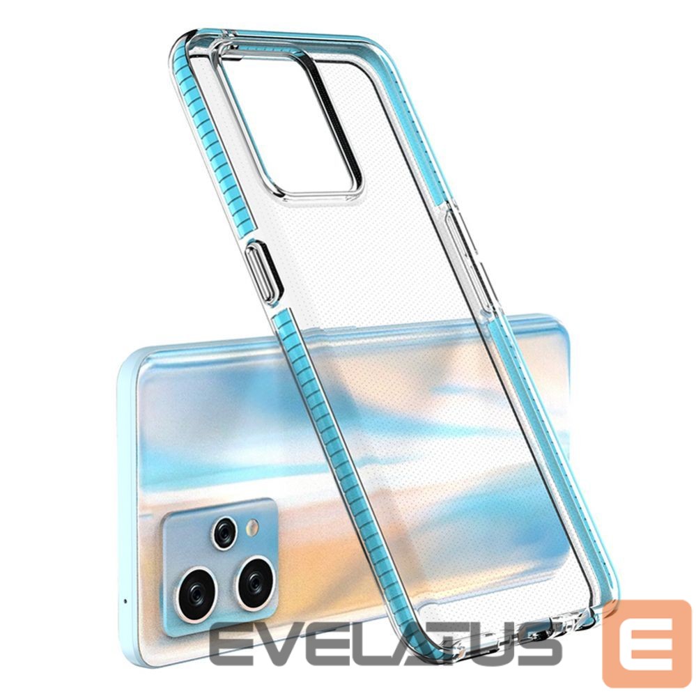 Nugarėlės dėklai Hurtel Black || Transparent