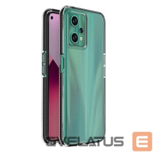 Nugarėlės dėklai Hurtel  Black || Transparent 