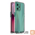 Nugarėlės dėklai Hurtel  Pink || Transparent 