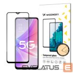 Nugarėlės dėklai Wozinsky  Wozinsky Super Durable Full Glue Tempered Glass Full Screen With Frame Case Friendly Realme Narzo 50 Black 