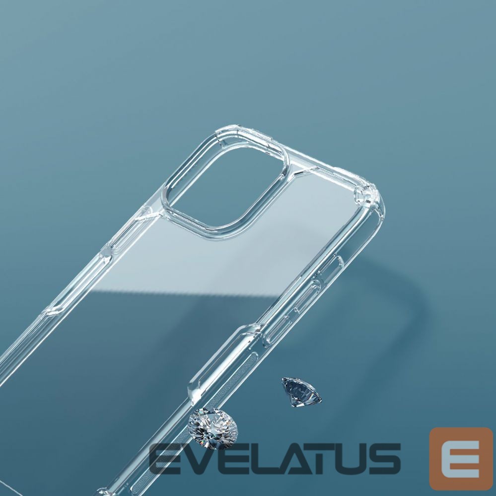 Nugarėlės dėklai Nillkin Transparent || White