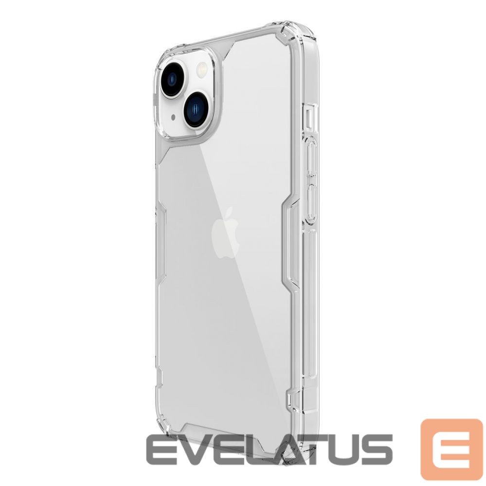 Nugarėlės dėklai Nillkin Transparent || White
