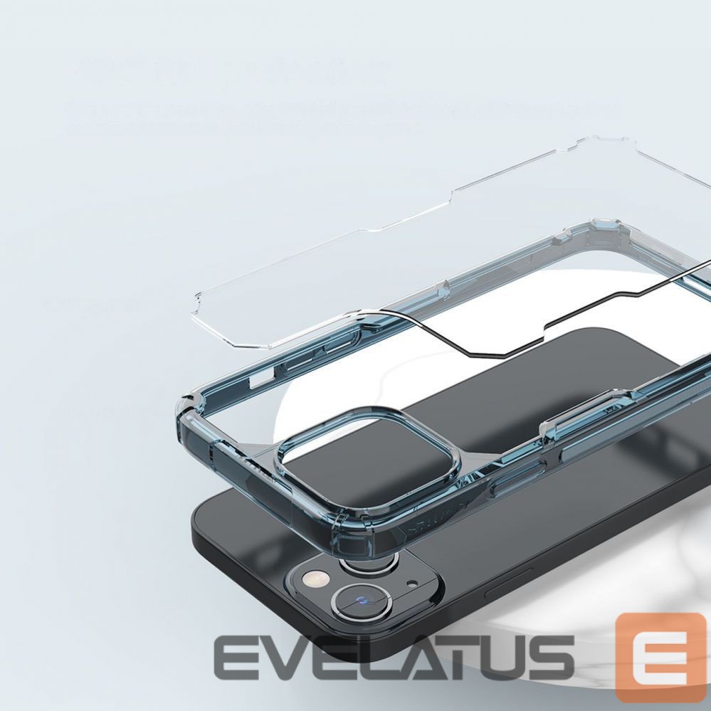 Nugarėlės dėklai Nillkin Transparent || White