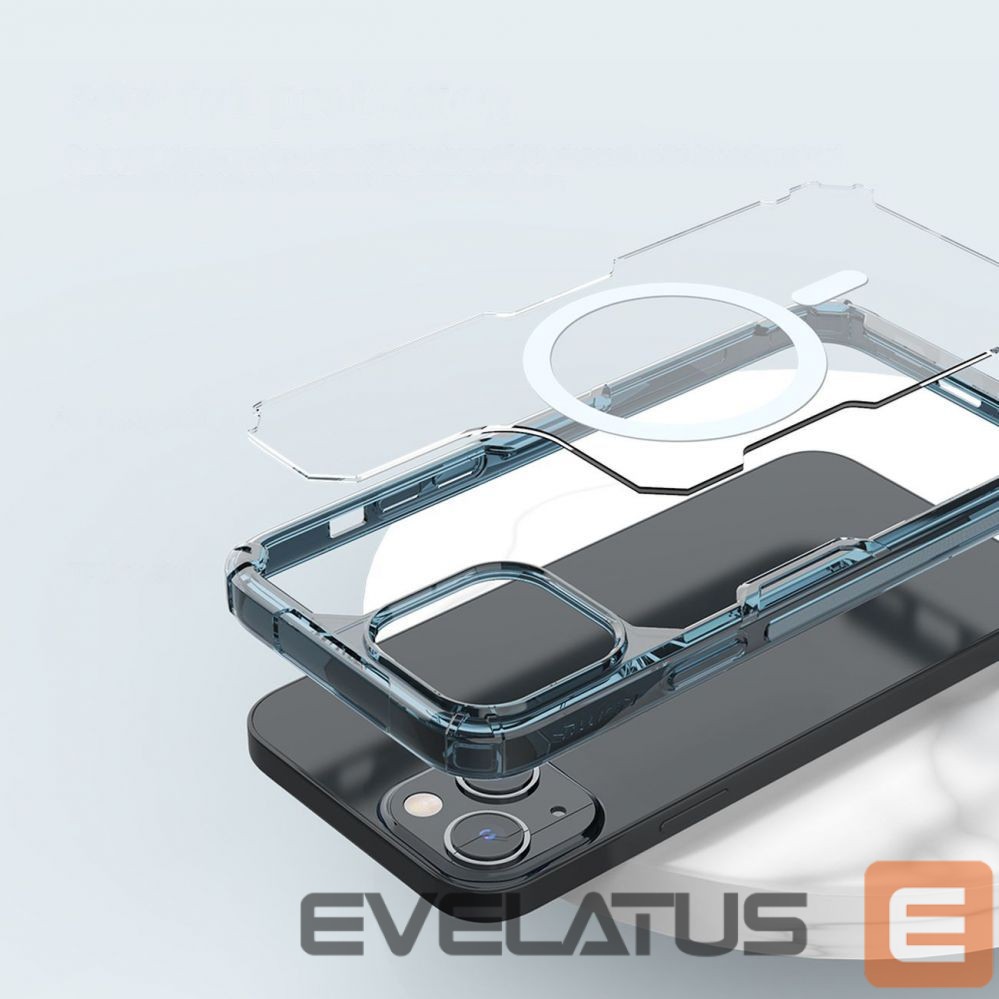 Nugarėlės dėklai Nillkin Transparent || White