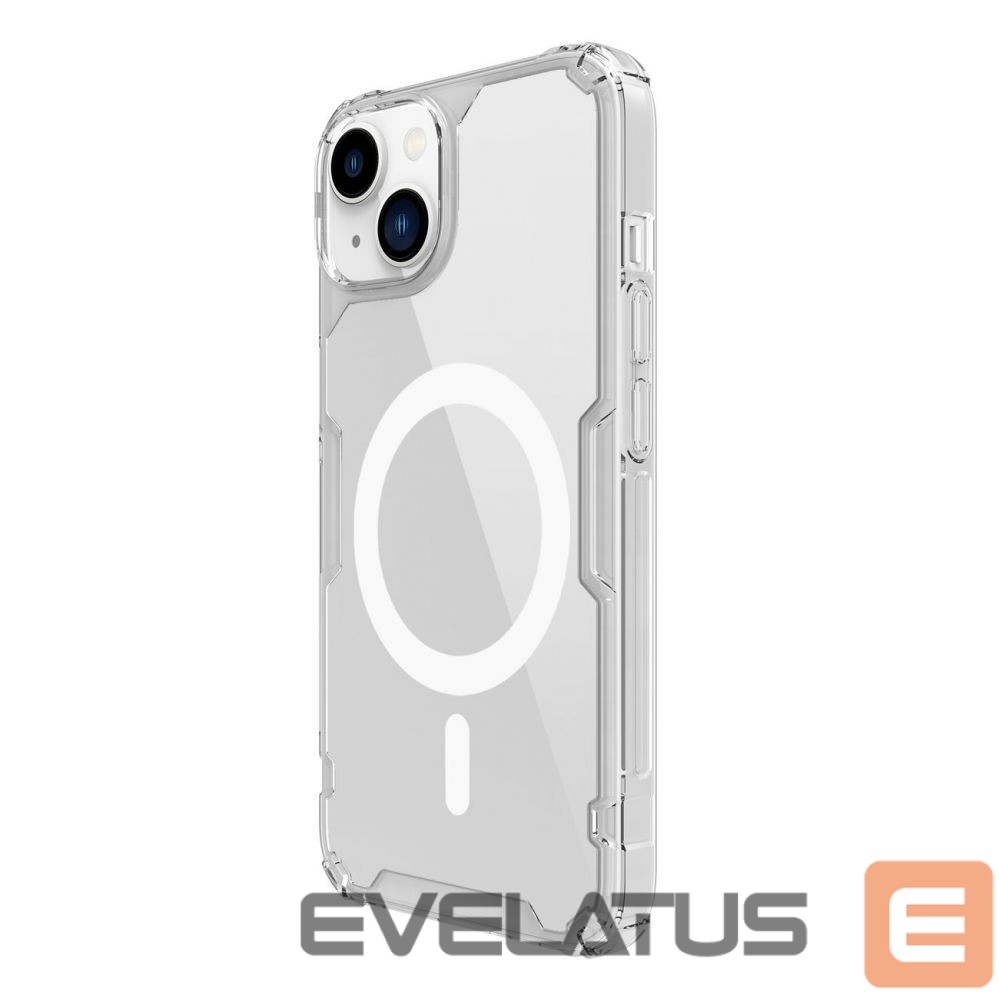 Nugarėlės dėklai Nillkin Transparent || White