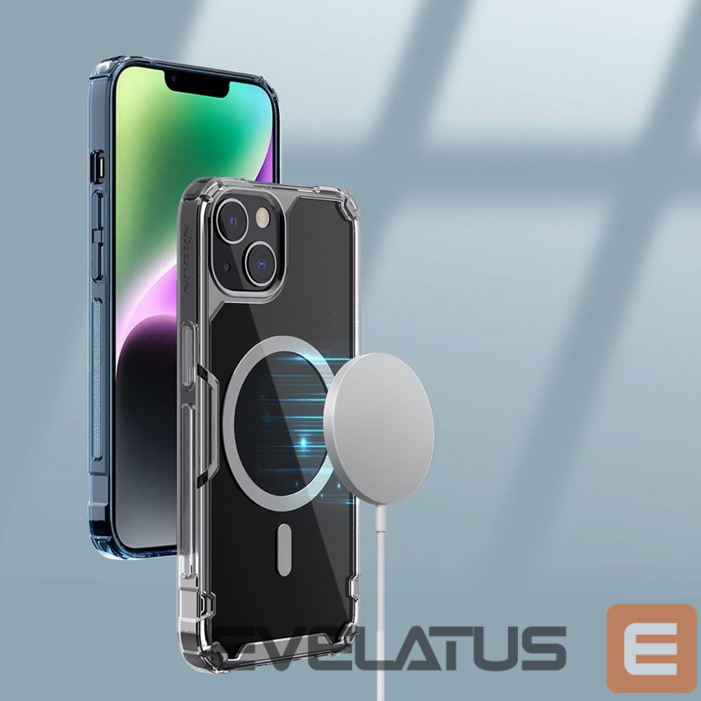 Nugarėlės dėklai Nillkin Transparent || White