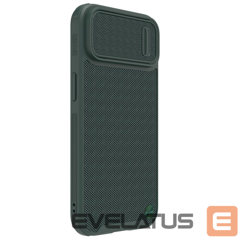 Nugarėlės dėklai Nillkin Nillkin Textured S Case iPhone 14 Pro Max armored cover with camera cover dark green