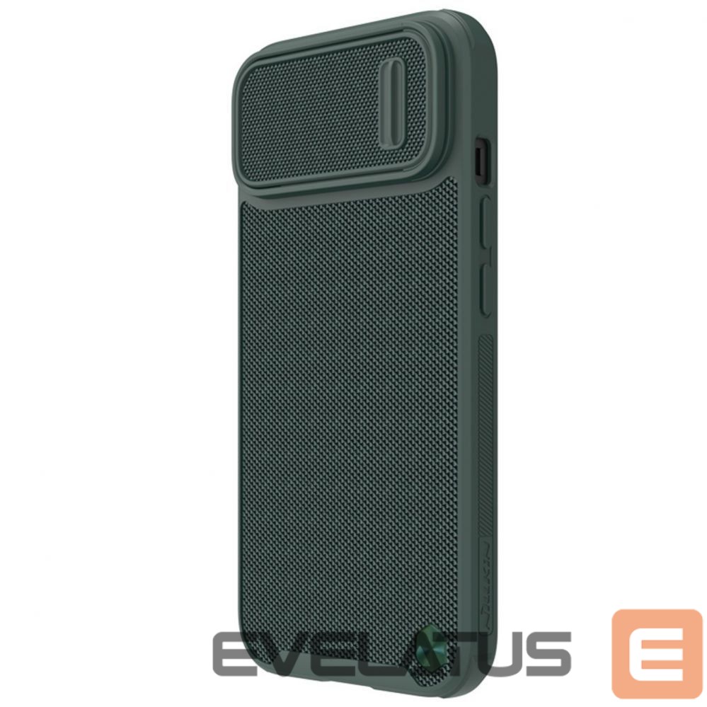 Nugarėlės dėklai Nillkin Nillkin Textured S Case iPhone 14 Pro Max armored cover with camera cover dark green