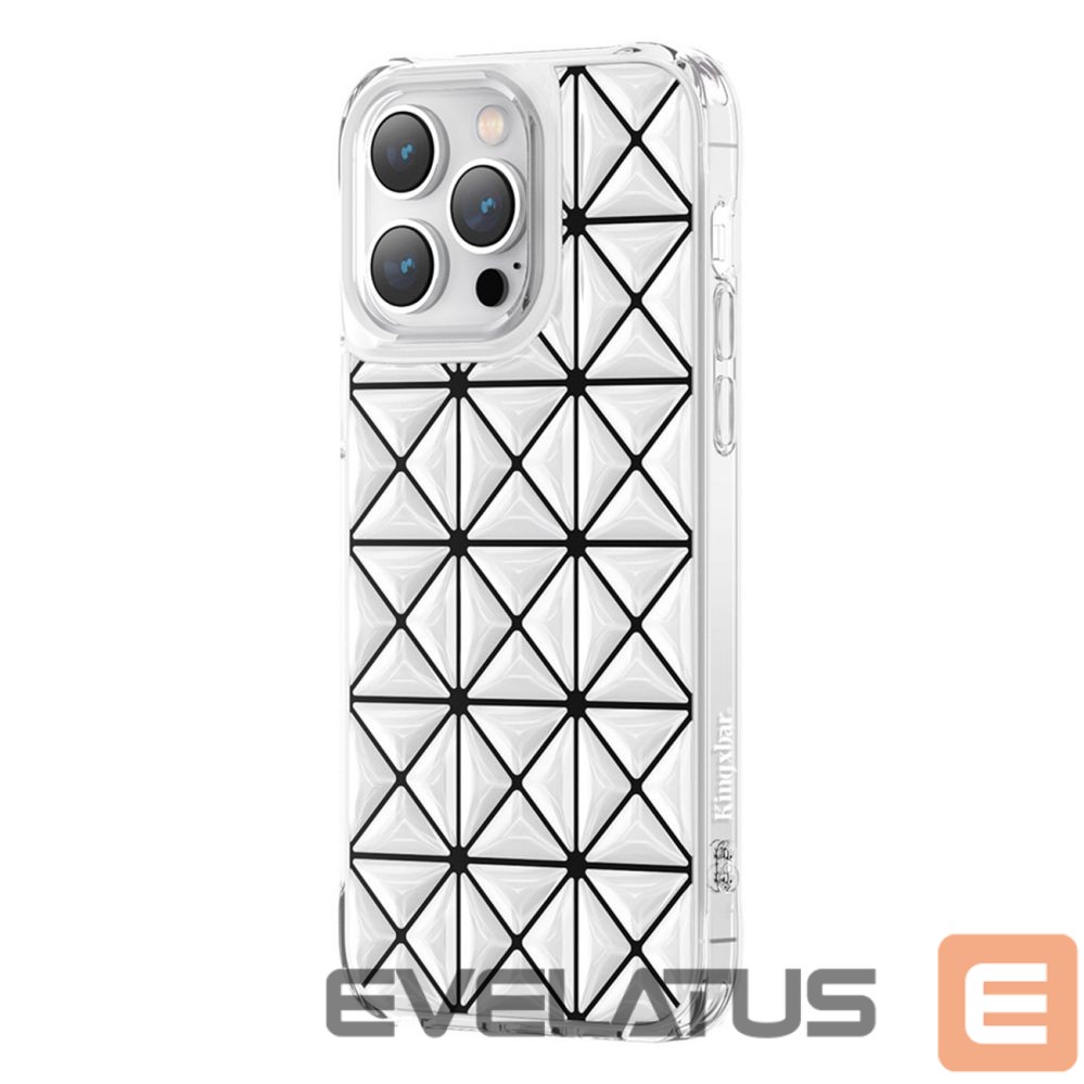 Nugarėlės dėklai Kingxbar White