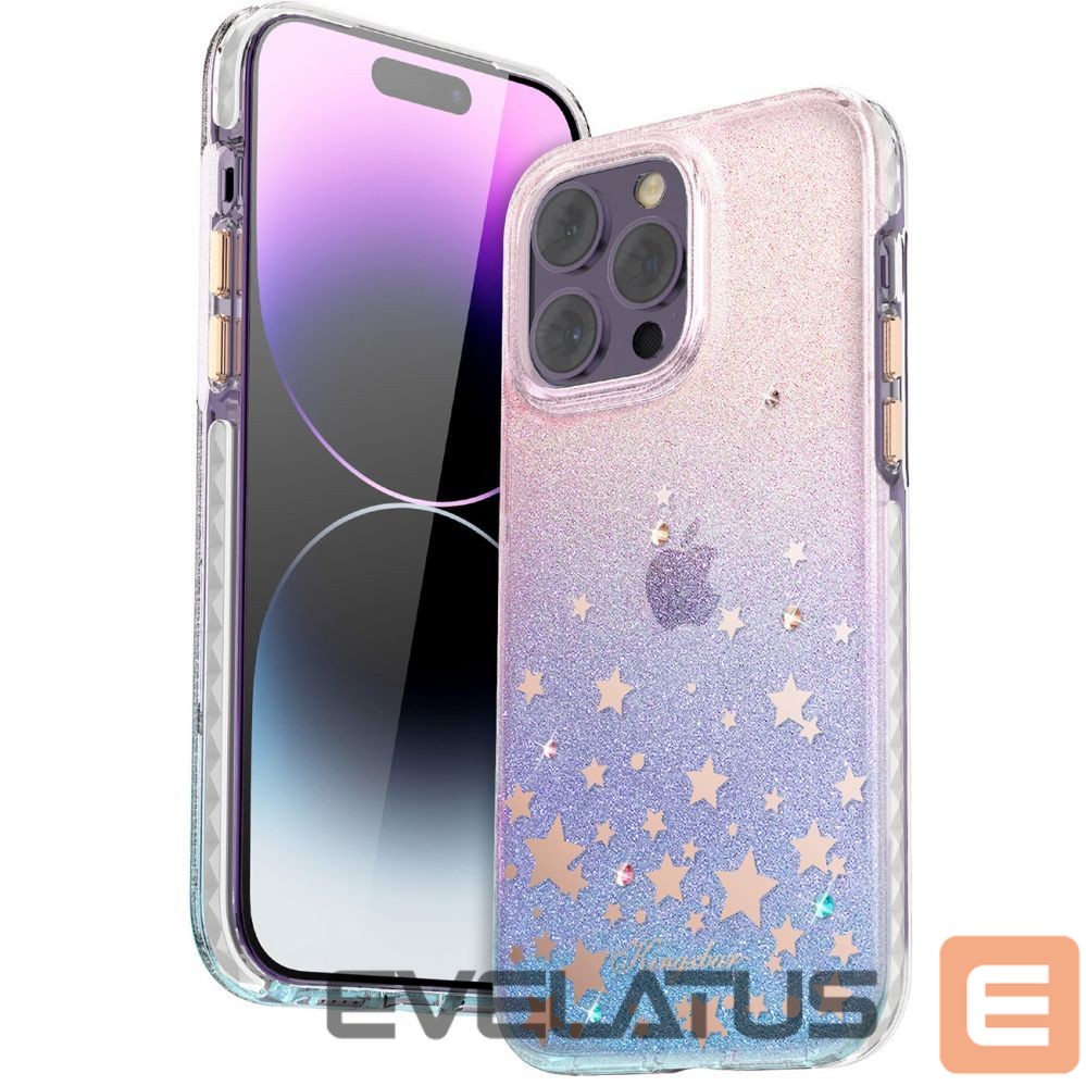 Nugarėlės dėklai Kingxbar Zodiac \ Violet || Pink
