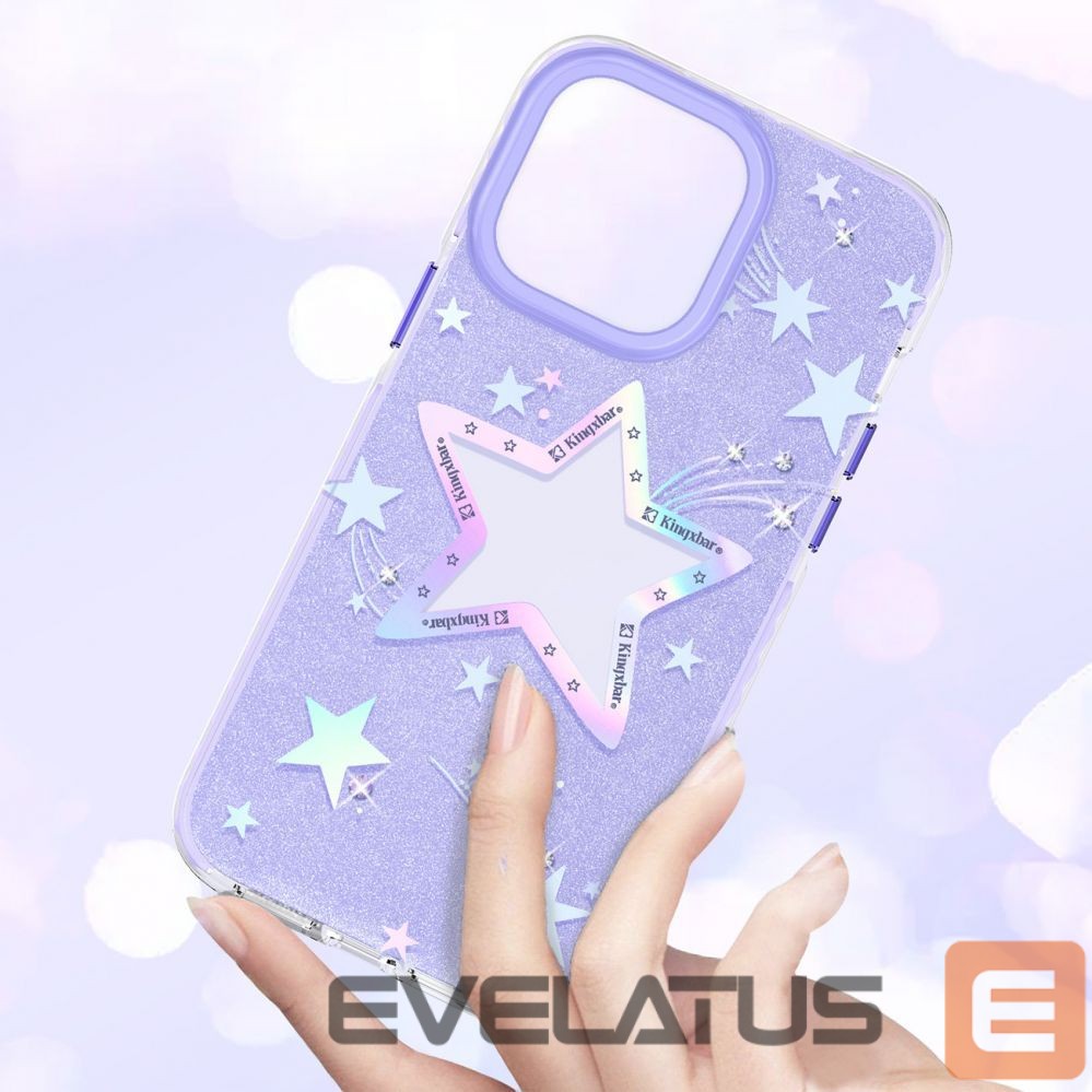 Nugarėlės dėklai Kingxbar Stars \ Violet