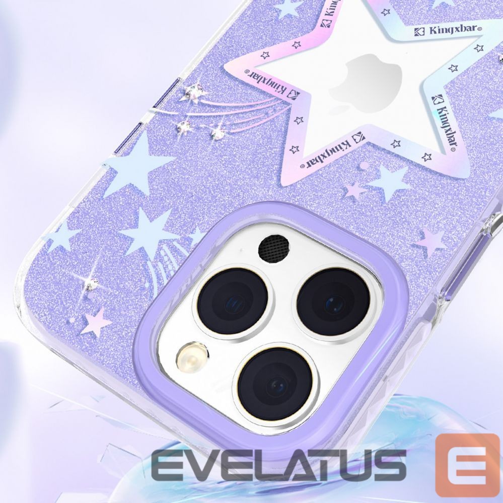 Nugarėlės dėklai Kingxbar Stars \ Violet