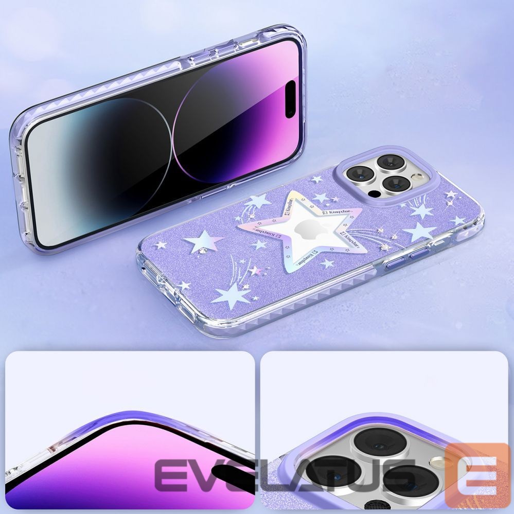Nugarėlės dėklai Kingxbar Stars \ Violet