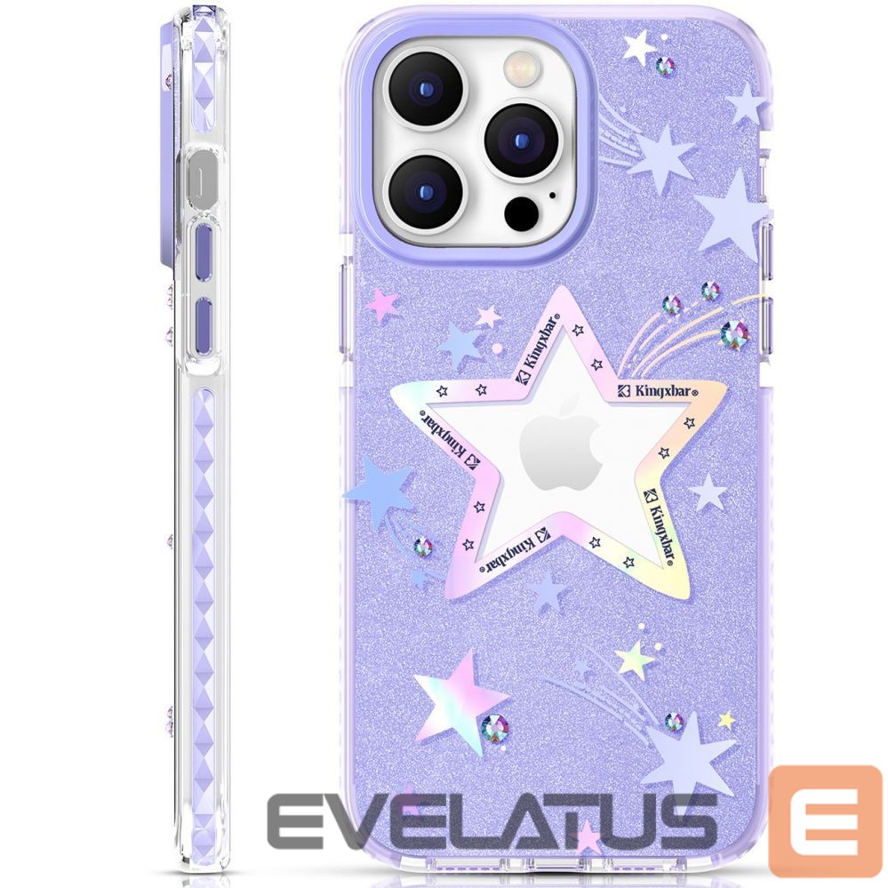 Nugarėlės dėklai Kingxbar Stars \ Violet