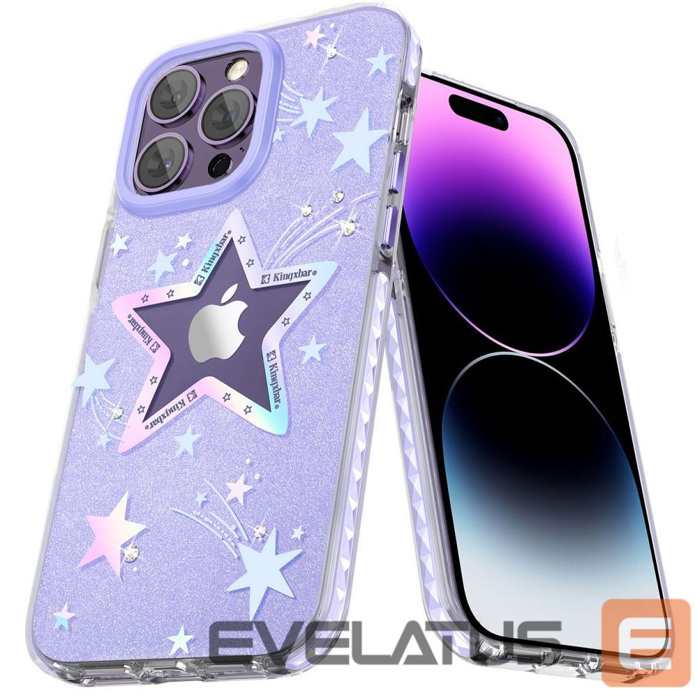 Nugarėlės dėklai Kingxbar Stars \ Violet