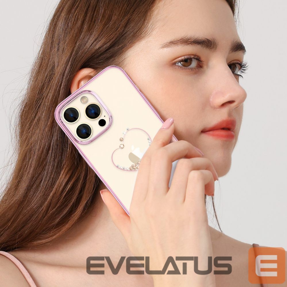 Nugarėlės dėklai Kingxbar Pink