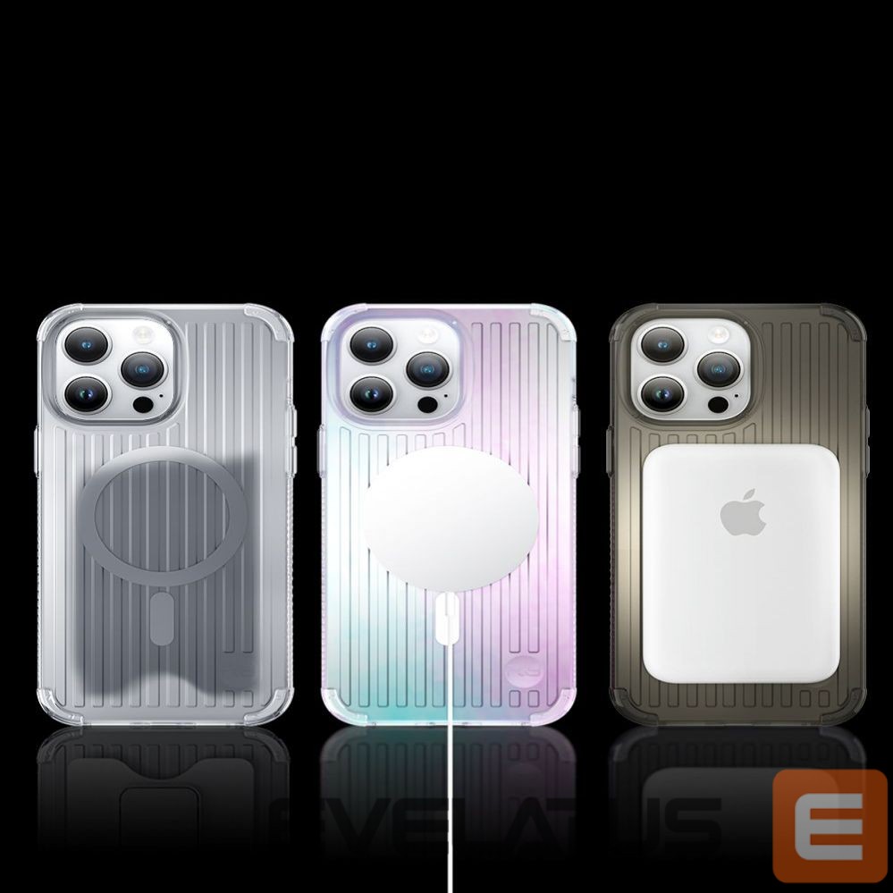 Nugarėlės dėklai Kingxbar Black || Transparent