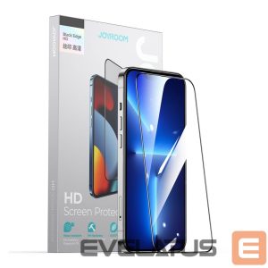 Apsauginiai stiklai Joyroom  Joyroom Knight 2,5D TG Tempered Glass for iPhone 14 Plus Full Screen with Frame Transparent (JR-H03) 