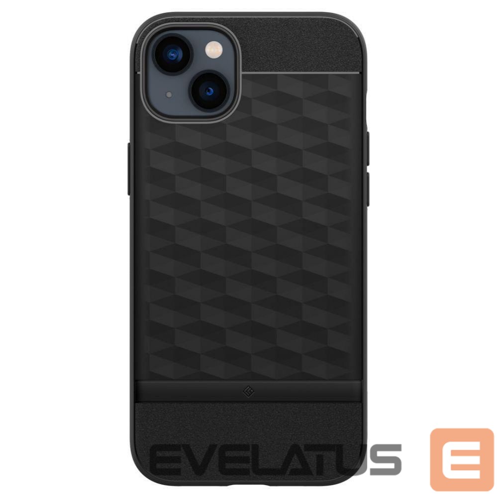 Nugarėlės dėklai Spigen Caseology Parallax Mag MagSafe iPhone 14 Plus Case - Matte Black