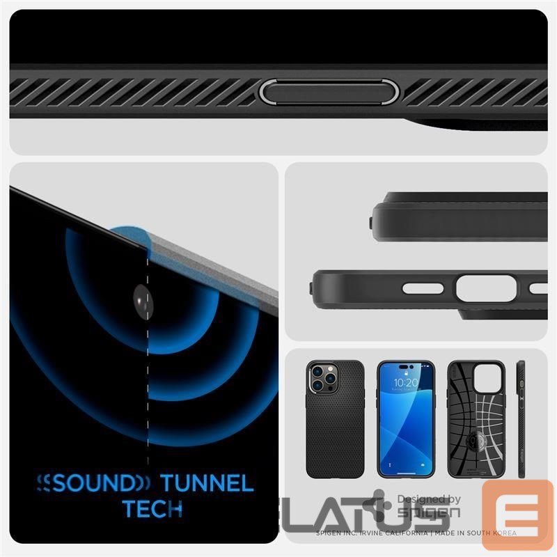 Nugarėlės dėklai Spigen Black