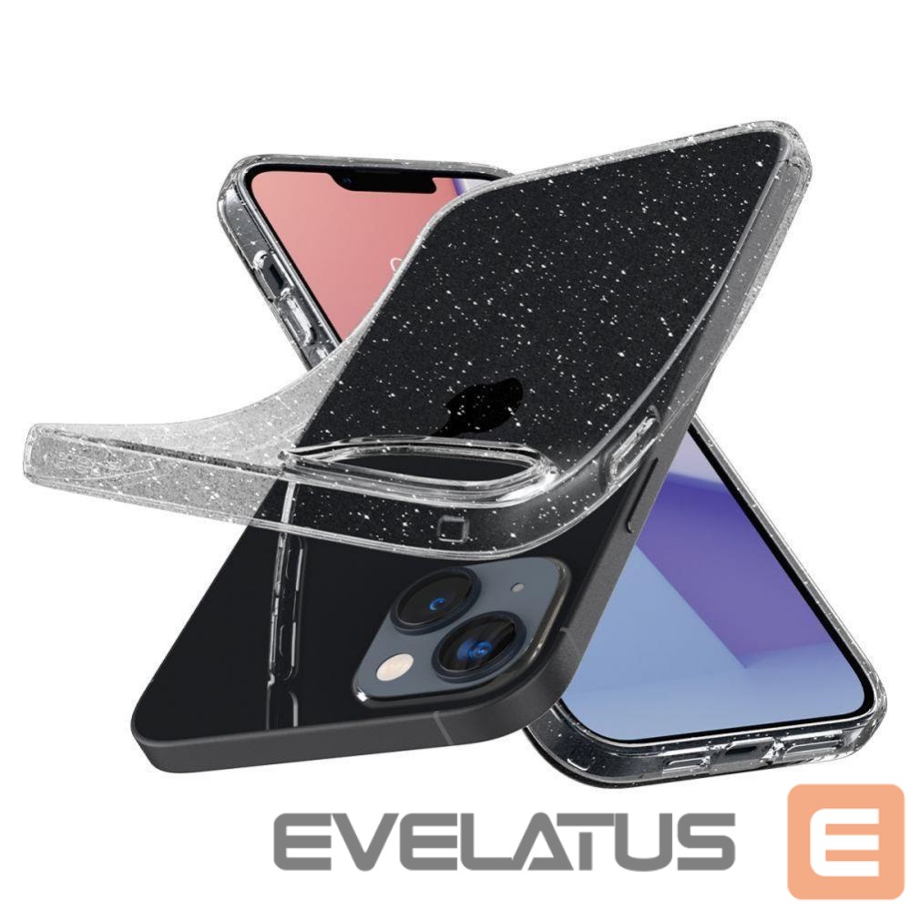 Nugarėlės dėklai Spigen Transparent || Silver