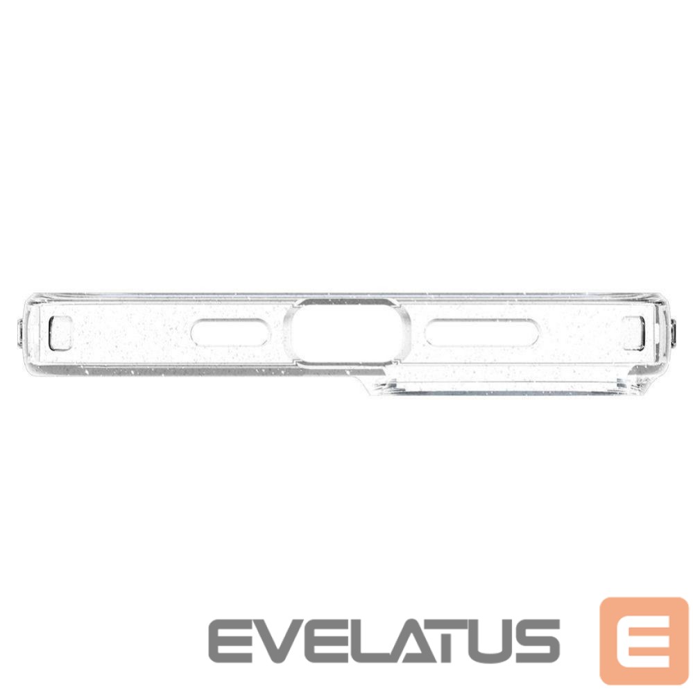 Nugarėlės dėklai Spigen Transparent || Silver