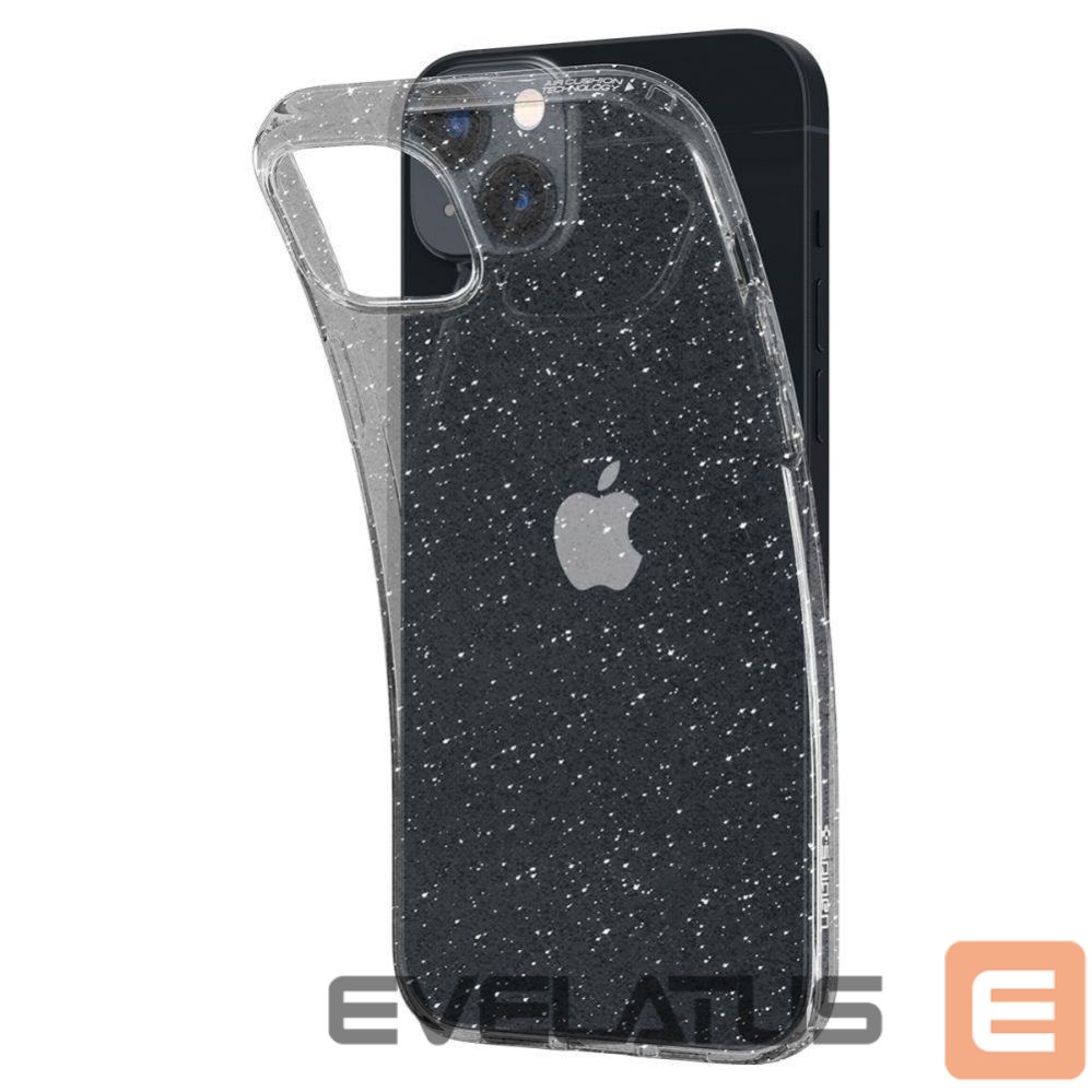 Nugarėlės dėklai Spigen Transparent || Silver