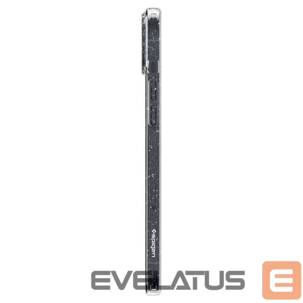 Nugarėlės dėklai Spigen Transparent || Silver