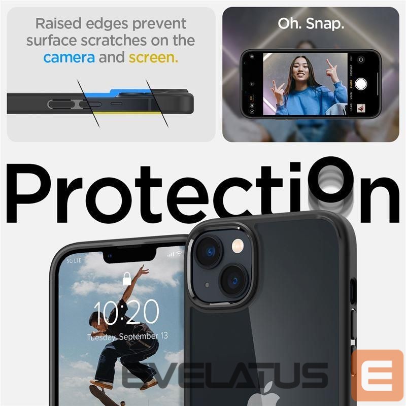 Nugarėlės dėklai Spigen Black