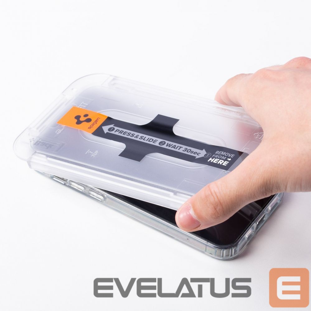 Apsauginiai stiklai Spigen Spigen Glas.tR EZ Fit Tempered Glass for iPhone 14 Pro Max - 2 pcs.