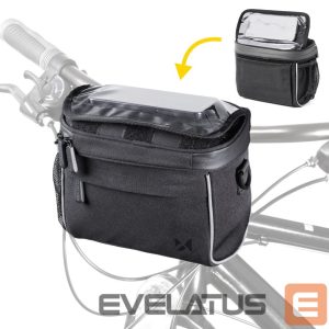 Kiti Wozinsky  Wozinsky Handlebar Bag Bike Shoulder Bag Black (WBHBB-01) 