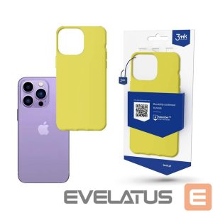 Nugarėlės dėklai 3MK  Case for iPhone 14 Pro from the 3mk Matt Case series - lime green 