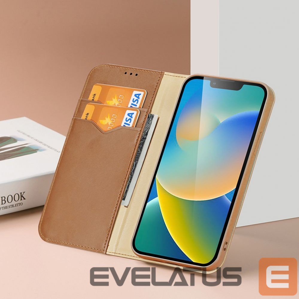 Nugarėlės dėklai Dux Ducis Brown