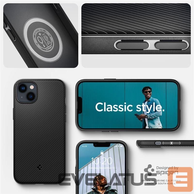 Nugarėlės dėklai Spigen Black