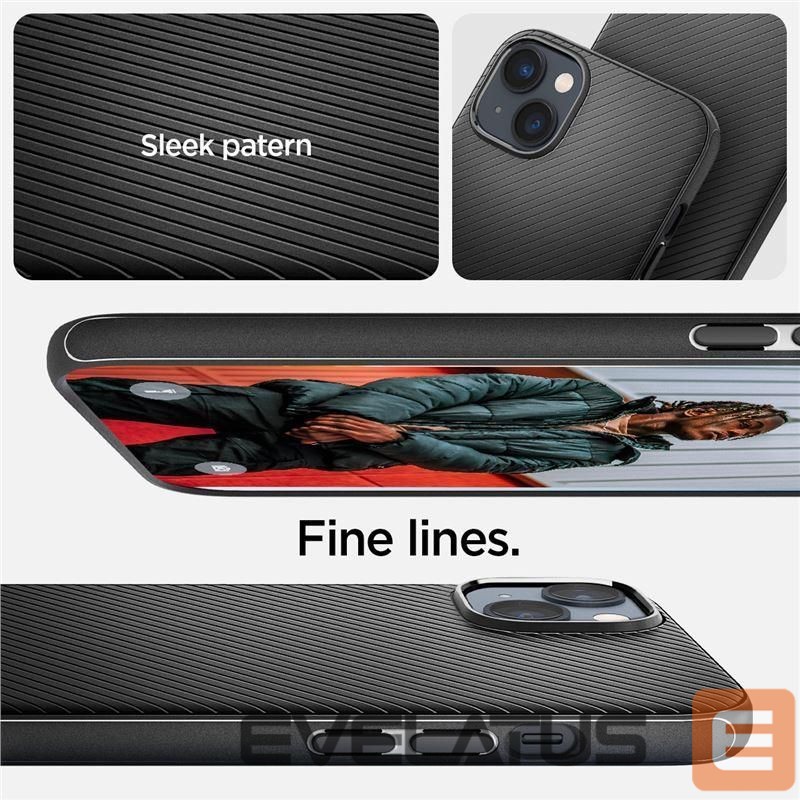 Nugarėlės dėklai Spigen Black