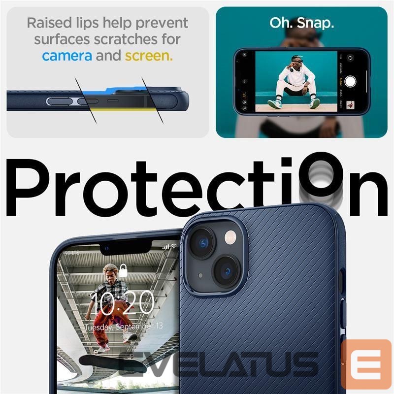 Nugarėlės dėklai Spigen Blue