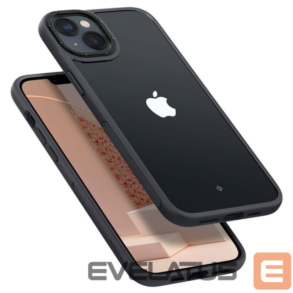 Nugarėlės dėklai Spigen Caseology Skyfall iPhone 14 Plus Case - Matte Black