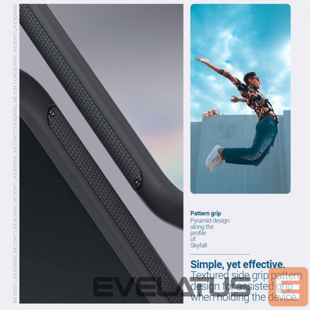 Nugarėlės dėklai Spigen Caseology Skyfall iPhone 14 Plus Case - Matte Black
