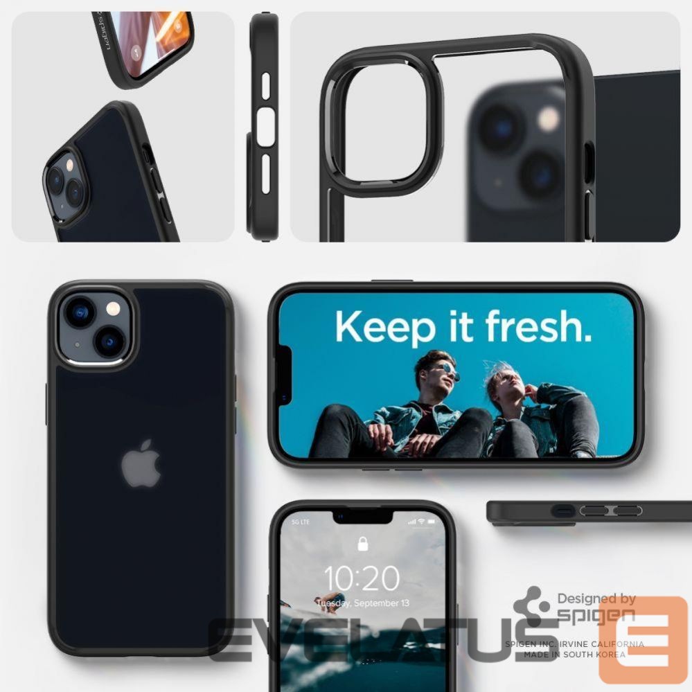 Nugarėlės dėklai Spigen Black